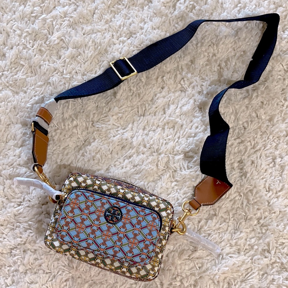 Tory Burch Gemini printed mini bag